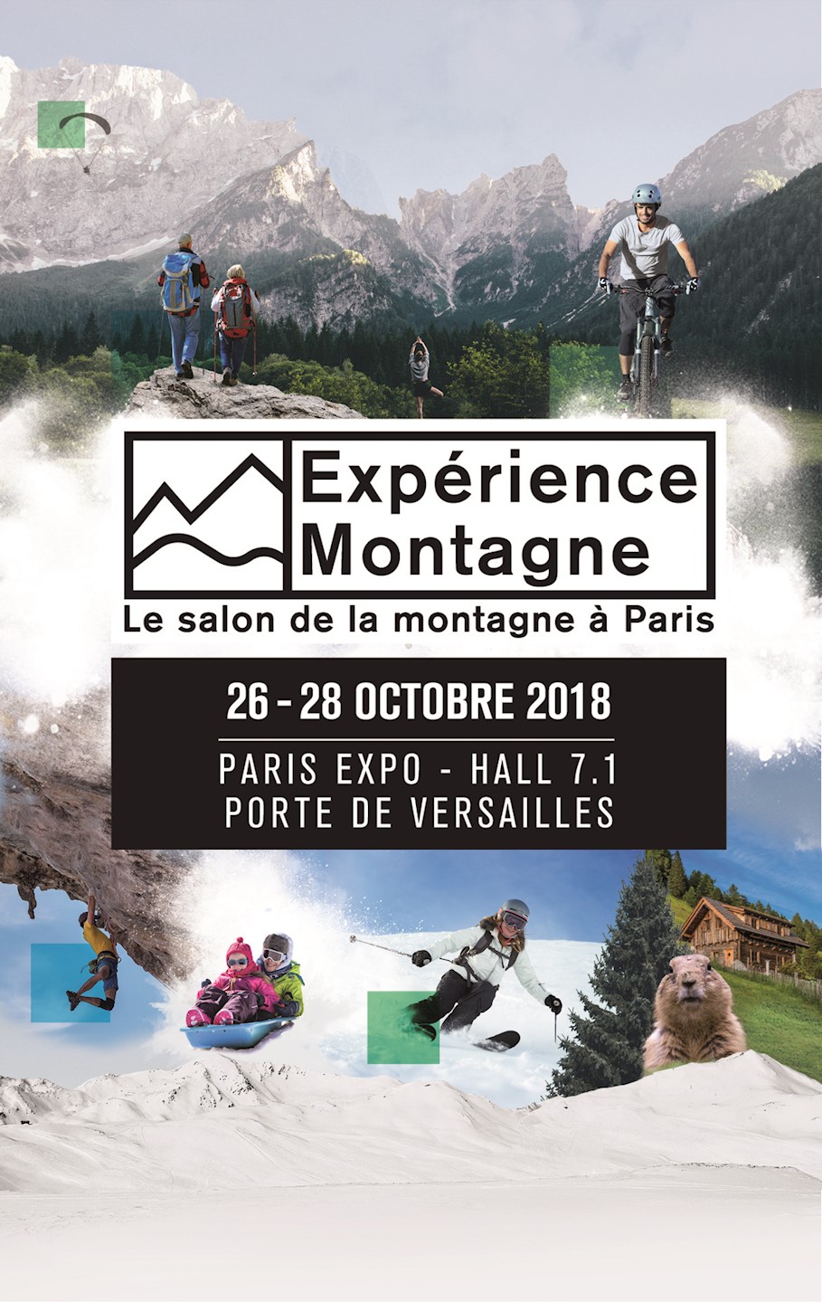 affiche Expérience Montagne 2018